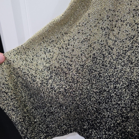 Kim Rogers Black and Gold Ombre Blouse - Picture 3 of 4